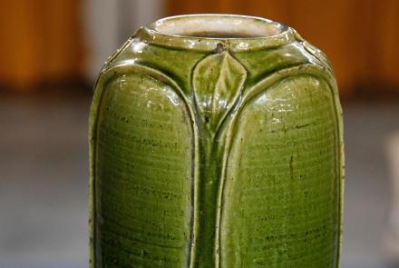 Appraisal: Grueby Pottery Vase, ca. 1897: asset-mezzanine-16x9