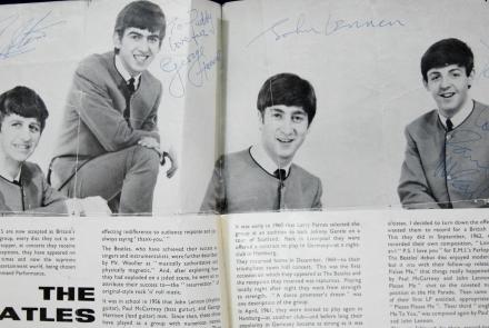Appraisal: Signed Beatles Program, ca. 1963: asset-mezzanine-16x9