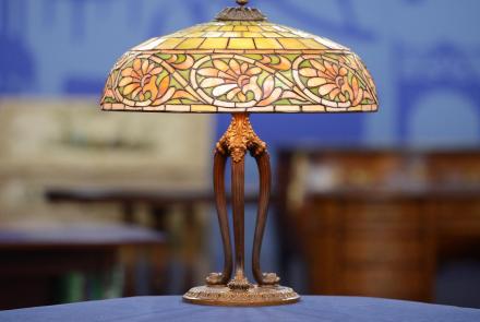 Appraisal: 1906 Duffner & Kimberly "Greek" Lamp: asset-mezzanine-16x9