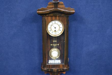 Appraisal: Miniature Vienna Regulator Clock, ca. 1900: asset-mezzanine-16x9
