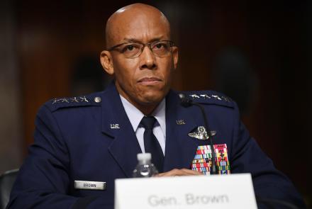 Gen. Brown on extremism in the Air Force, threats from China: asset-mezzanine-16x9
