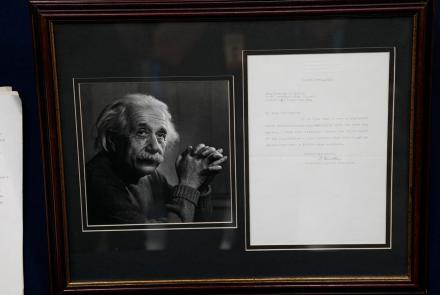 Appraisal: 1943 Albert Einstein Letter: asset-mezzanine-16x9