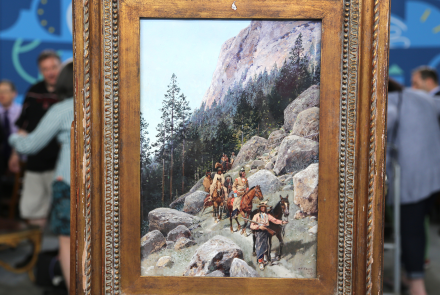 Appraisal: 1892 H. F. Farny Watercolor & Gouache Painting: asset-mezzanine-16x9
