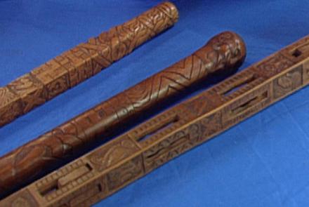 Appraisal: Wood Carving & Walking Sticks, ca. 1930: asset-mezzanine-16x9