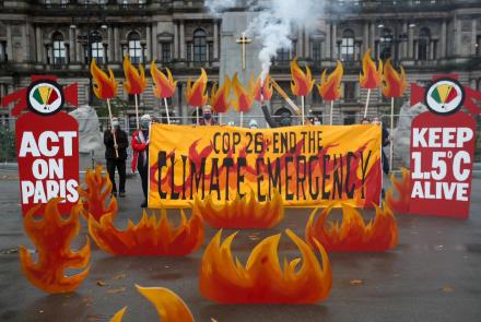 News Wrap: Protesters demand climate action in Glasgow: asset-mezzanine-16x9