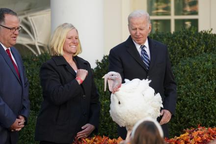 How lucky turkeys came to earn presidential pardons: asset-mezzanine-16x9
