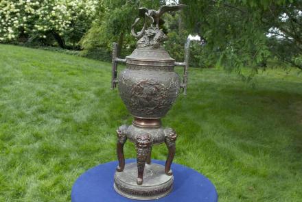Appraisal: Meiji Period Japanese Bronze Vase: asset-mezzanine-16x9