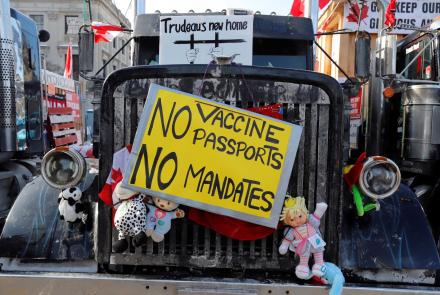 Demonstrators paralyze Canada's capital over COVID mandates: asset-mezzanine-16x9