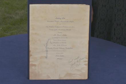 Appraisal: 1956 Branch Rickey & Jackie Robinson-signed: asset-mezzanine-16x9