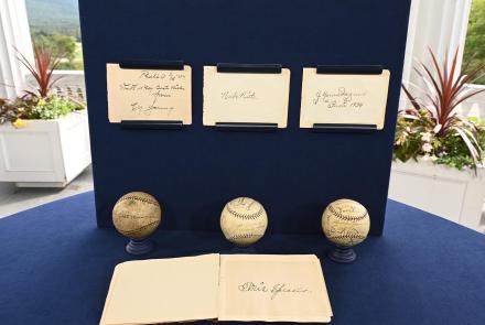 Appraisal: 1928 - 1934 Baseball Autographs Collection: asset-mezzanine-16x9