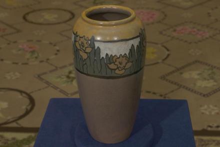 Appraisal: Paul Revere Pottery & Sat. Evening Girls Vase: asset-mezzanine-16x9