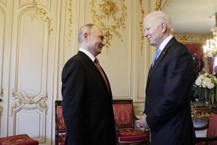 President Biden & Vladimir Putin Face Off In Historic Summit: asset-mezzanine-16x9