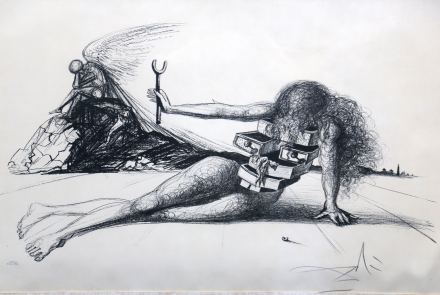 Appraisal: 1965 Salvador Dali "Drawers of Memory" Lithograph: asset-mezzanine-16x9