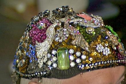 Appraisal: Costume Jewelry Hat, ca. 1950: asset-mezzanine-16x9