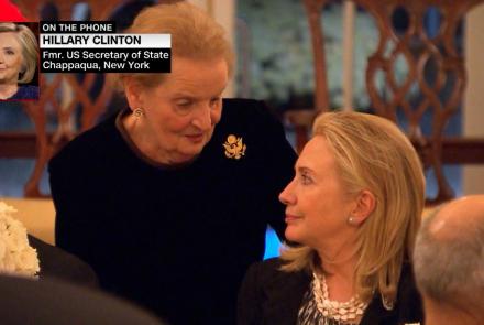 Hillary Clinton: Madeleine Albright Was "A Wonderful Friend": asset-mezzanine-16x9