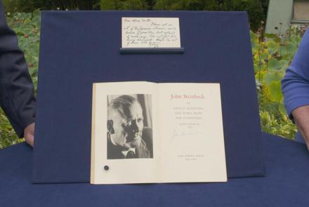 Appraisal: 1962 Steinbeck-signed Nobel Prize Speech: asset-mezzanine-16x9