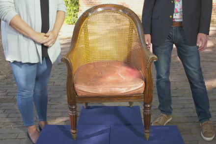 Appraisal: Regency Carved Chair, ca. 1815: asset-mezzanine-16x9
