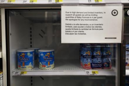 How quickly will infant formula be back on shelves?: asset-mezzanine-16x9