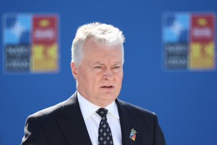 Lithuania's president discusses tensions with Russia: asset-mezzanine-16x9