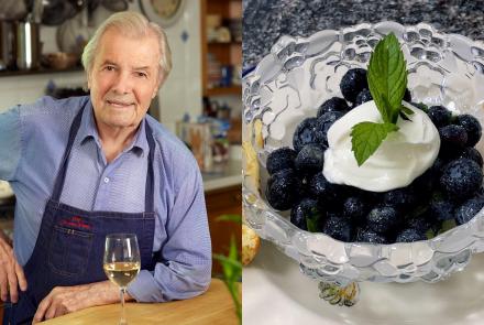 Jacques Pépin Prepares Blueberries with Lemon and Mint: asset-mezzanine-16x9