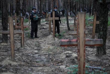 Ukraine examines bodies recovered from mass graves: asset-mezzanine-16x9