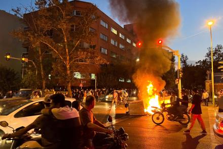 Protests erupt in Iran after woman dies in police custody: asset-mezzanine-16x9