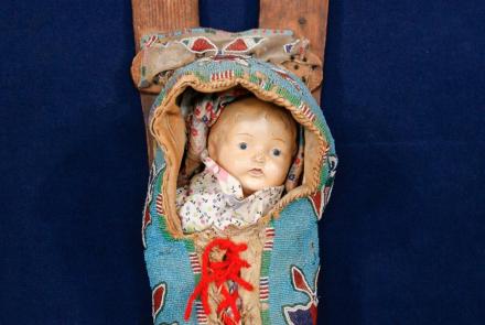 Appraisal: Early 20th C. Comanche Doll Cradle: asset-mezzanine-16x9