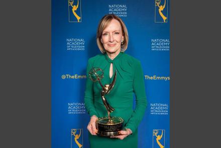 Judy Woodruff honored with Emmy Lifetime Achievement Award: asset-mezzanine-16x9