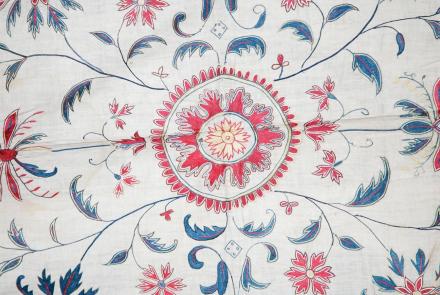 Appraisal: Early 18th-Century Mughal Embroidery: asset-mezzanine-16x9