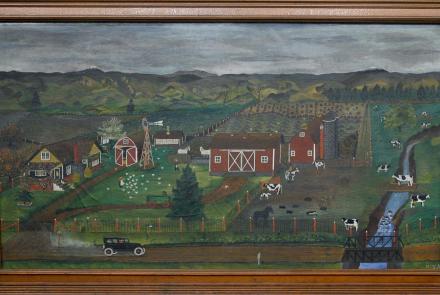 Appraisal: 1924 Glenn Hale Folk Art Painting: asset-mezzanine-16x9