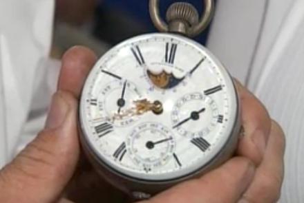 Appraisal: Crystal Ball Paperweight Clock, ca. 1900: asset-mezzanine-16x9