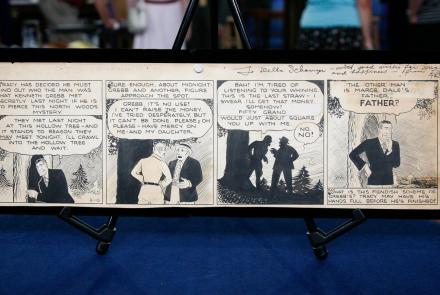 Appraisal: 1932 Signed "Dick Tracy" Original Comic Strip: asset-mezzanine-16x9