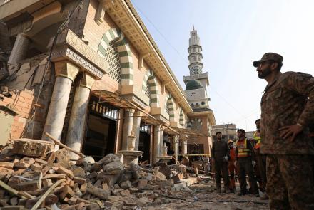 News Wrap: Pakistan mosque bombing death toll reaches 100: asset-mezzanine-16x9