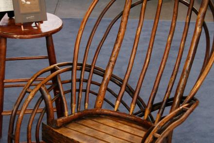 Appraisal: Old Hickory Chair Company Rocker, ca. 1910: asset-mezzanine-16x9