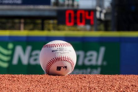 Baseball's new pitch clock speeds up the game: asset-mezzanine-16x9
