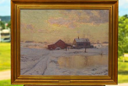 Appraisal: Walter Launt Palmer Landscape Oil, ca. 1910: asset-original