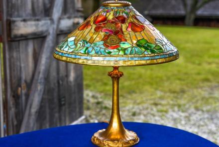 Appraisal: Tiffany Studios Poppy Table Lamp, ca. 1910: asset-original