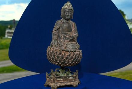 Appraisal: Chinese Late Ming Dynasty Buddha Bronze: asset-original
