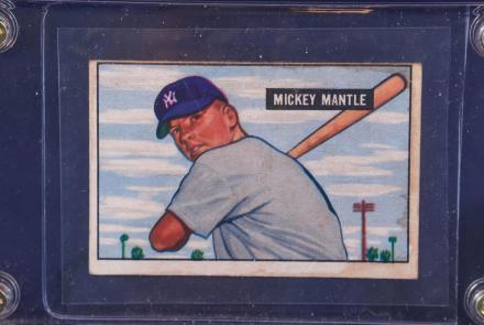 Appraisal: 1951 Bowman Mickey Mantle Baseball Card: asset-original