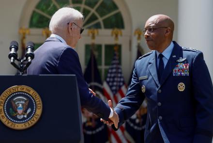 Biden picks Gen. Charles Brown Jr. as Joint Chiefs chairman: asset-mezzanine-16x9