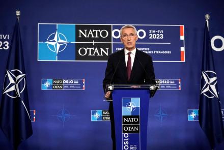 NATO secretary-general discusses Ukrainian counteroffensive: asset-mezzanine-16x9