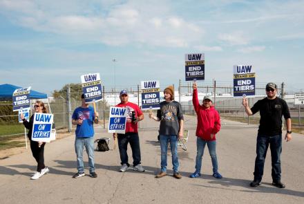 News Wrap: UAW head threatens wider strike amid wage dispute: asset-mezzanine-16x9
