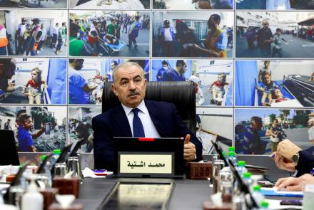 Palestinian prime minister discusses Israel’s Gaza invasion: asset-mezzanine-16x9