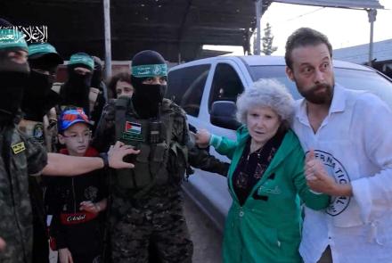 Daughter of man held in Gaza discusses 1st hostage release: asset-mezzanine-16x9