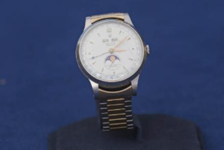 Appraisal: Rolex Moonphase Calendar Watch, ca. 1953: asset-mezzanine-16x9