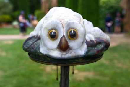 Appraisal: Pairpoint Puffy Owl Lamp, ca. 1907: asset-original
