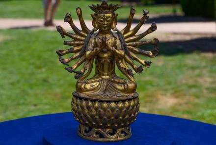 Appraisal: Chinese Bodhisattva Bronze, ca. 1650: asset-original