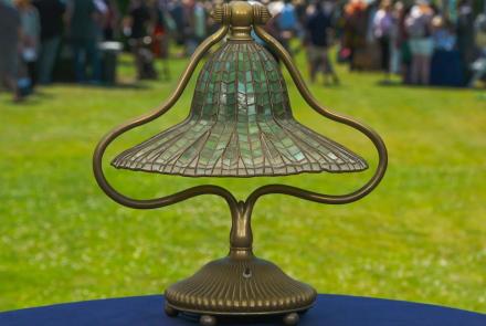 Appraisal: Tiffany Studios Lotus Bell Table Lamp, ca. 1903: asset-original