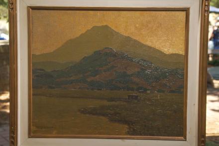 Appraisal: Granville Redmond Landscape Oil, ca. 1910: asset-original