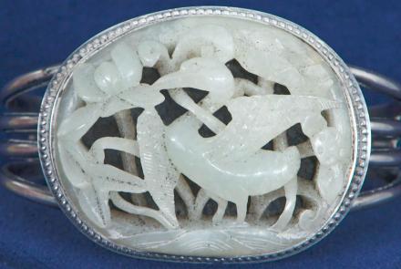 Appraisal: Yuan Period Carved Jade Plaque, 1271 - 1368: asset-original
